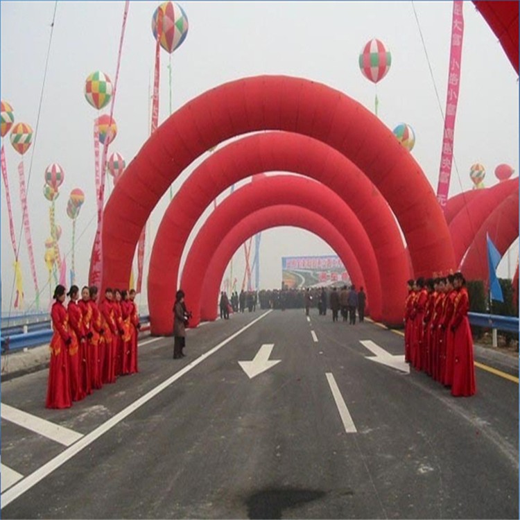 北京开业纯红拱门